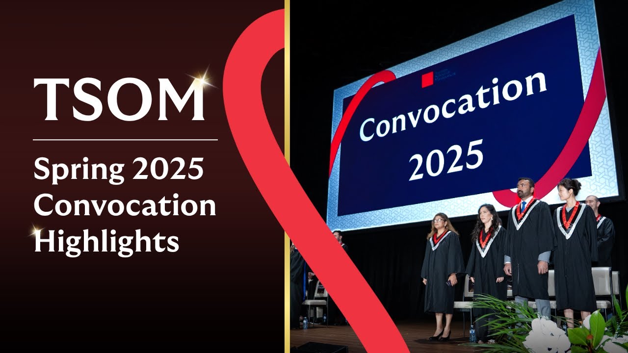 Spring 2025 Convocation Ceremony Highlights | TSOM