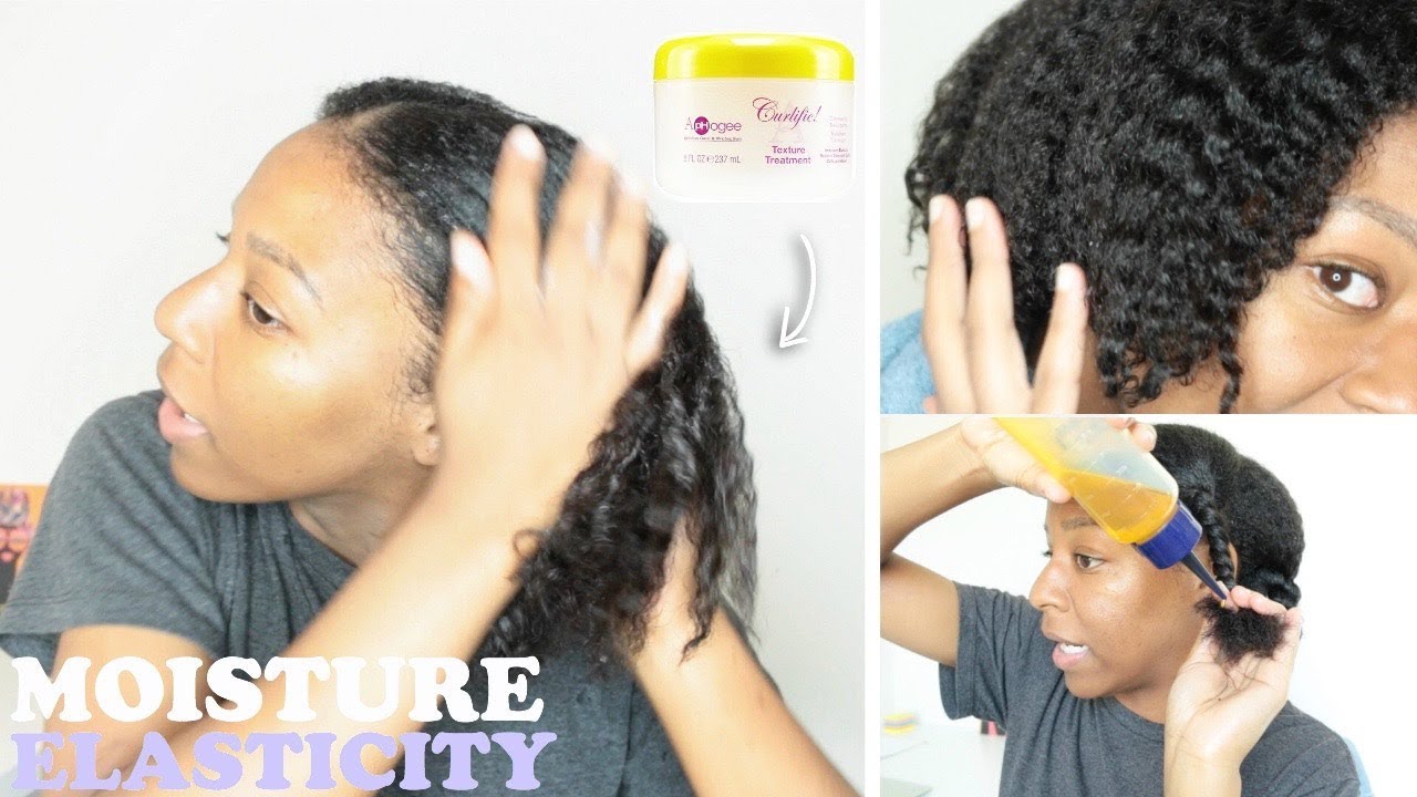 REPAIR ELASTICITY in DAMAGED Natural Curls // ApHogee Curlific Texture Treatment