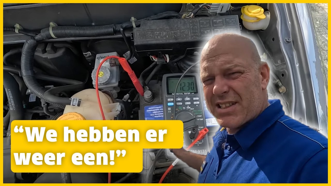 Robert repareert een Opel Agila met startproblemen ⚙️ | ANWB Wegenwachtvlog