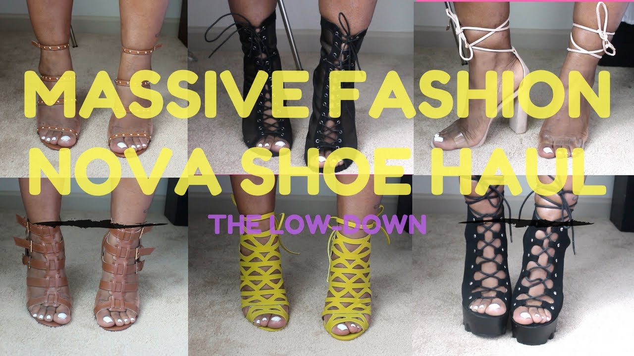 Fashion Nova Shoe Try On Haul 2017