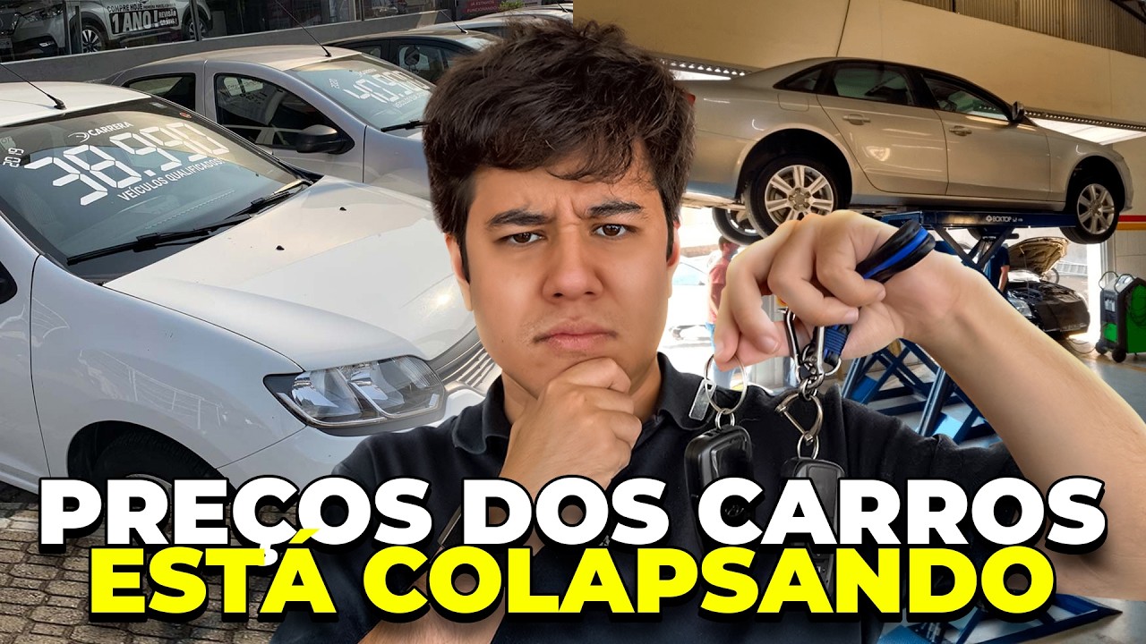 A BOLHA DO CARRO USADO EXPLODIU NO BRASIL? PREÇOS ESTÃO DESPENCANDO!