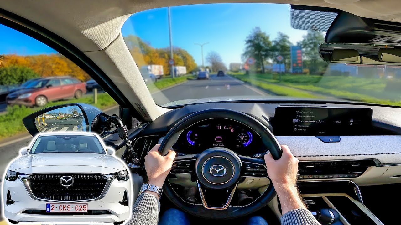 2022 Мазда СХ-60 | Подключаемый гибрид 2.5 phev Takumi 327 л.с. | тест-драйв от первого лица | 2023
