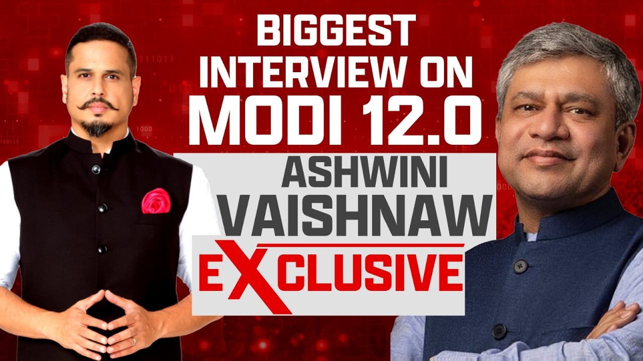 Ashwini Vaishnaw Exclusive Interview On NDTV | Shiv Aroor | 12 Years Of Modi Government