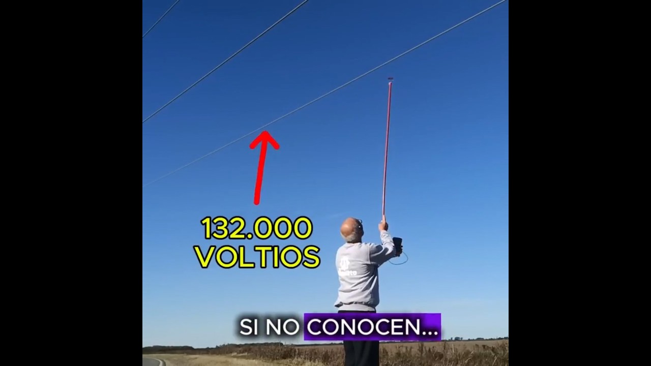 Medir Corriente Inductiva en 132.000 Voltios