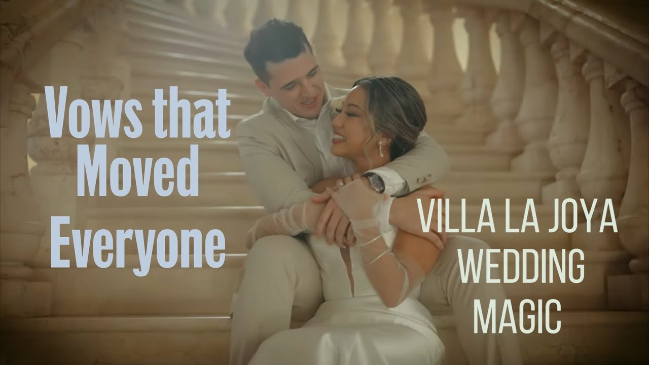 Emotional Wedding at Villa La Joya | A Cinematic Celebration in the Mexican Caribbean