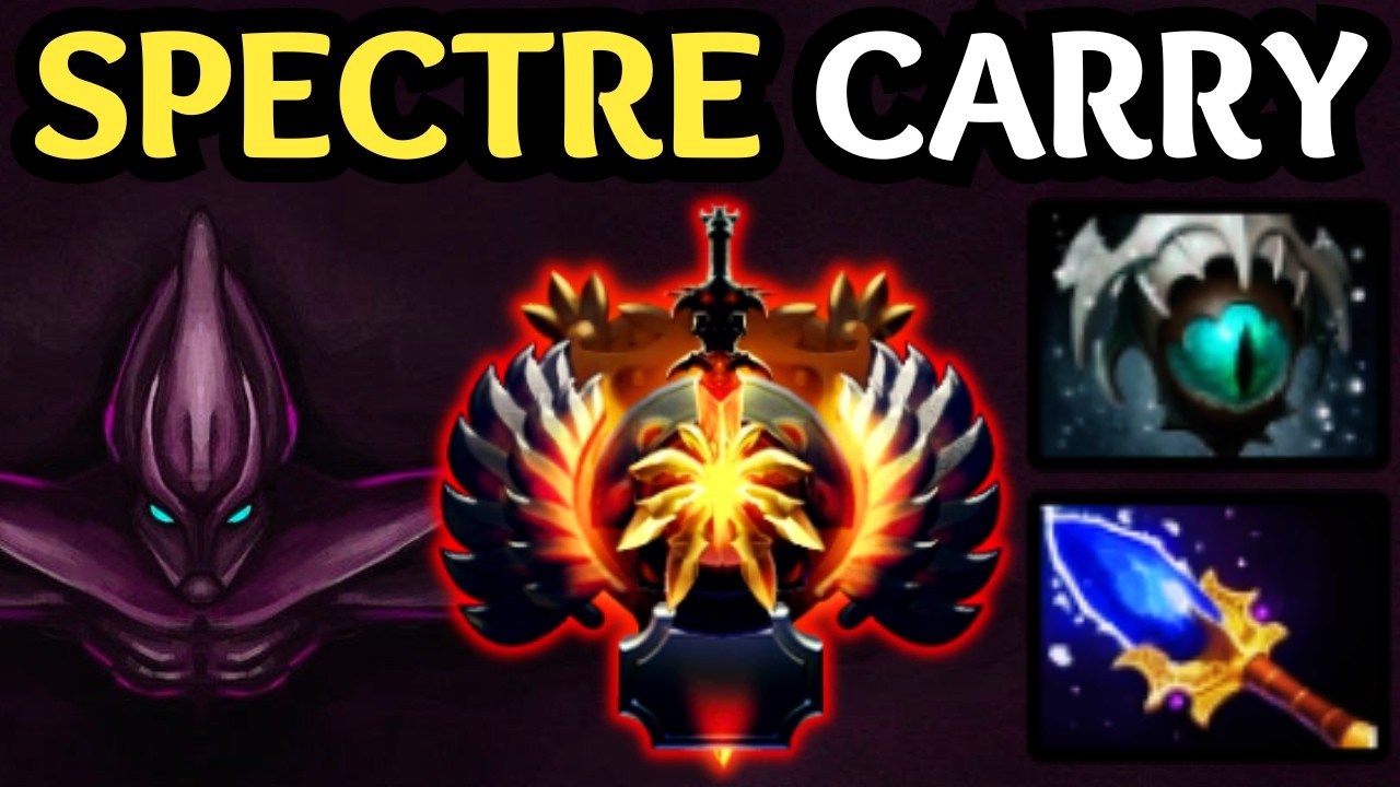 🔥 GLOBAL HAUNT DESTROYS EVERYONE — SPECTRE CARRY | DOTA 2 🔥