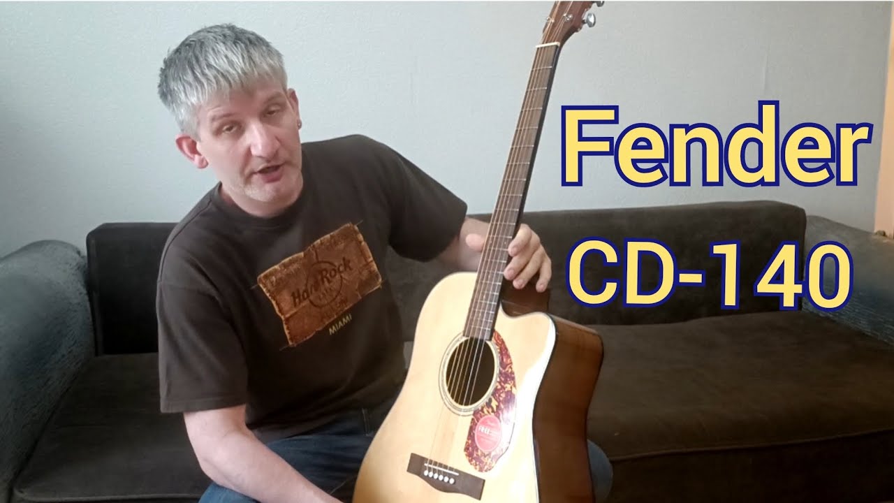 На обслуживании электроакустика Fender CD-140 SCE NAT.