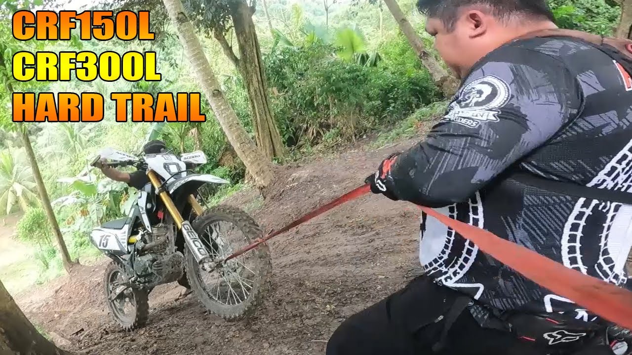 Crf300L & CRF150L Hard trail Testing Remap Stock ECU Performance