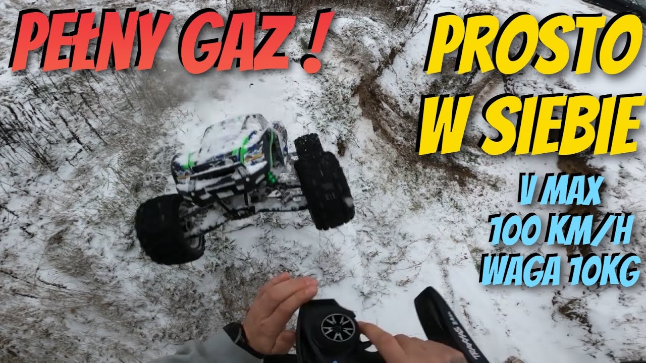 Bolesna nauka - Skoczyłem na siebie i jeszcze Młodego sprzątnąłem - TRAXXAS X-Maxx 8S - SKOKI