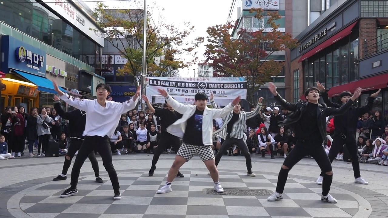 G.N.B DANCE STUDIO 10월 버스킹 /방탄소년단(BTS)-아이돌(IDOL)