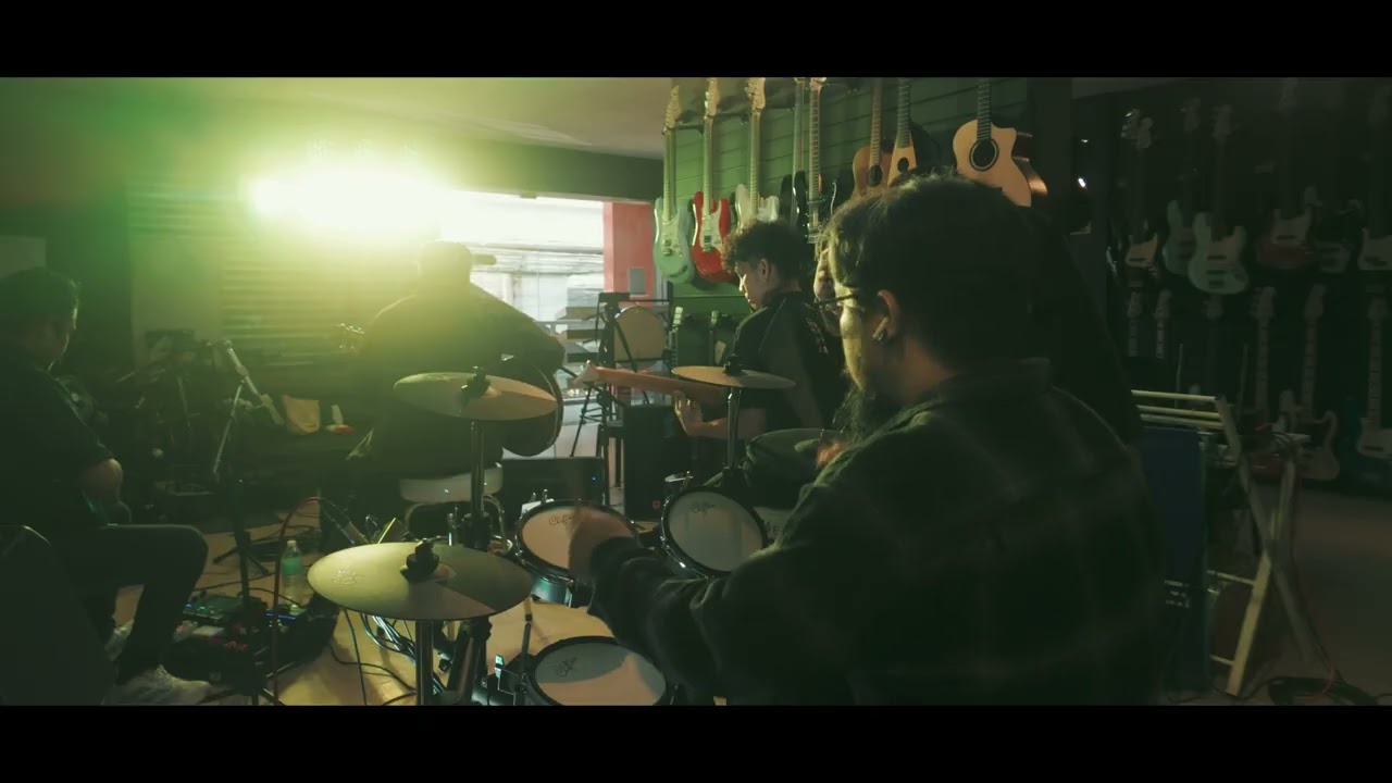 Midnight Aurora - Fly Like An Angel | Live at Clifton Guitars | Drum Cam