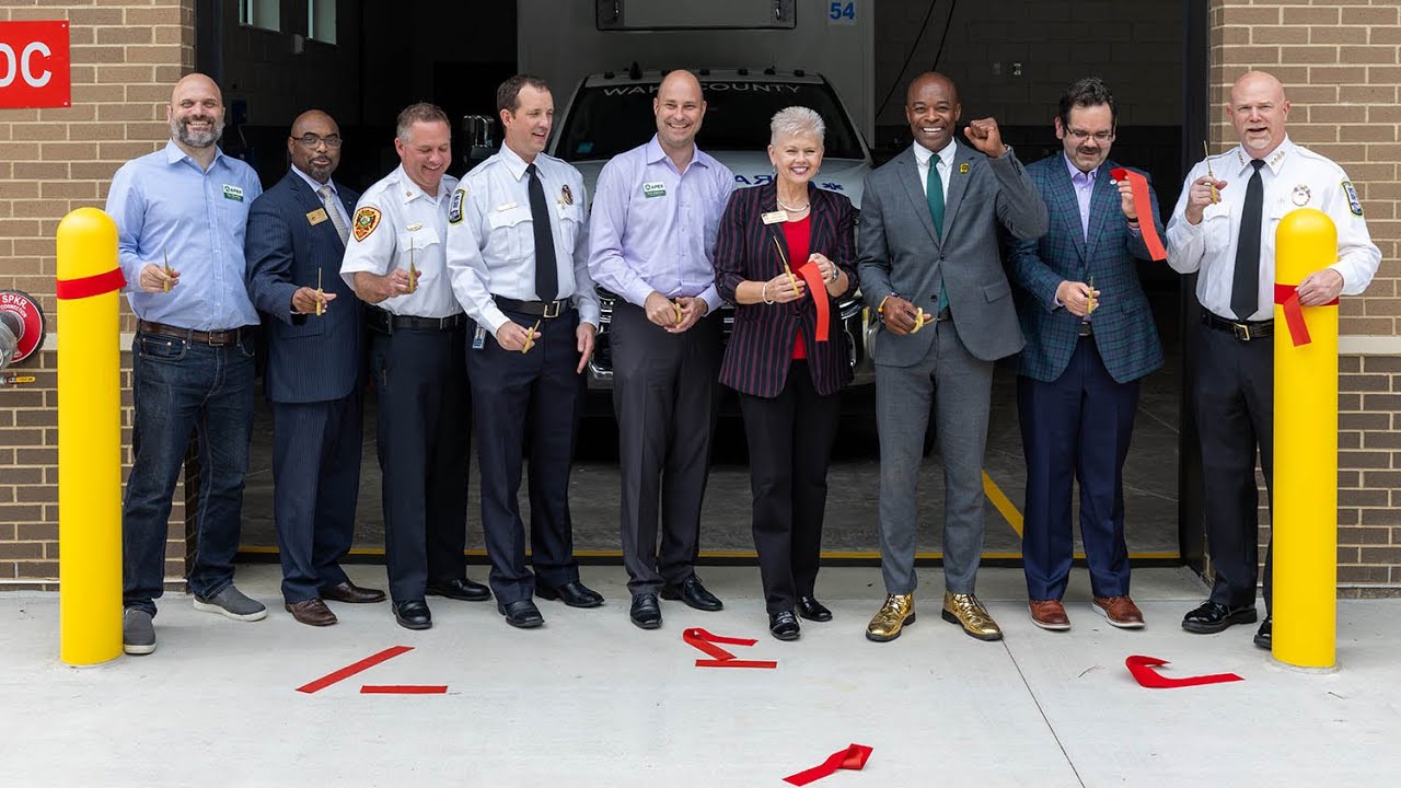 Apex Main EMS Station Ribbon-Cutting Ceremony