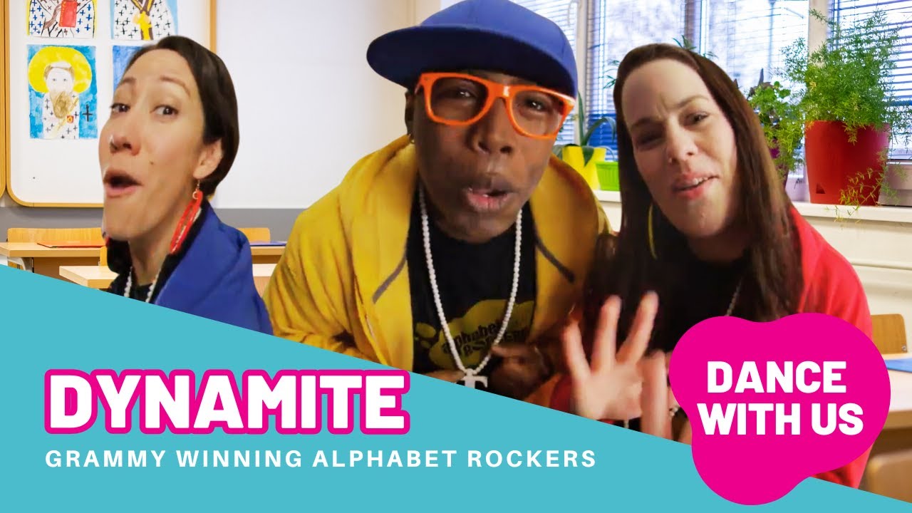 Dynamite | Hip Hop Head Shoulders Knees + Toes with Alphabet Rockers