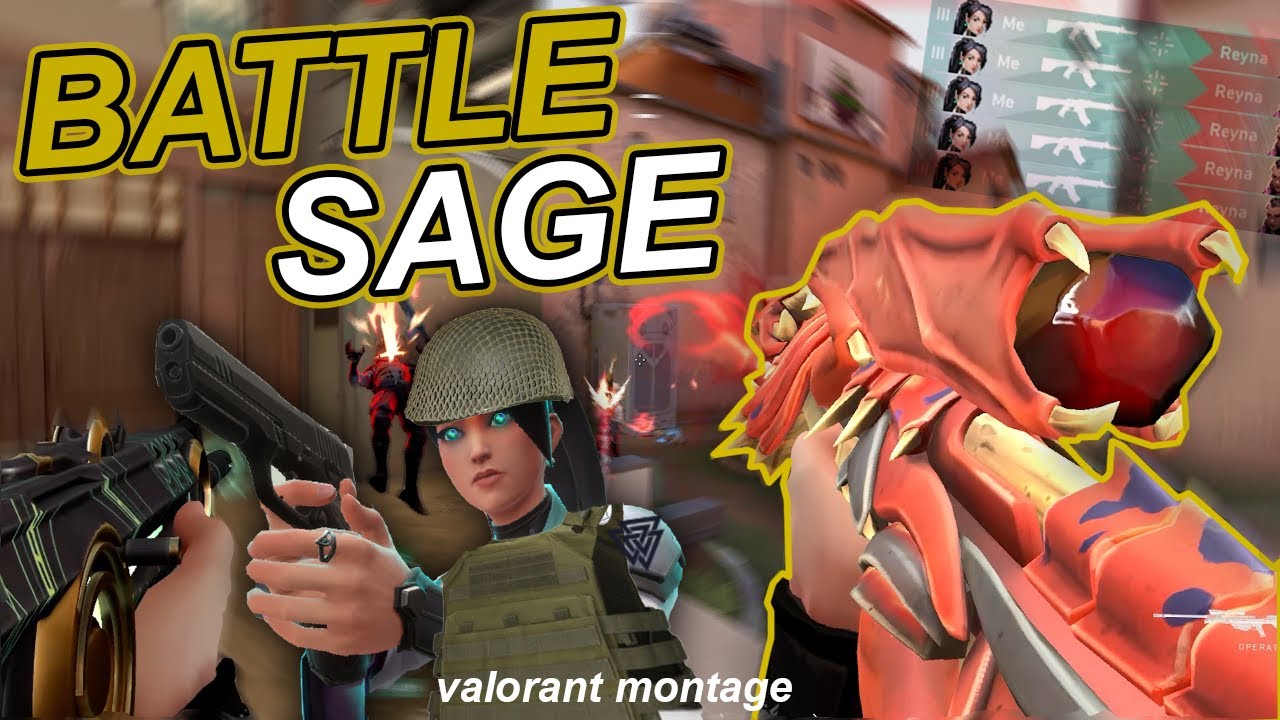 BATTLE SAGE... ACTIVATED! - Valorant Highlights