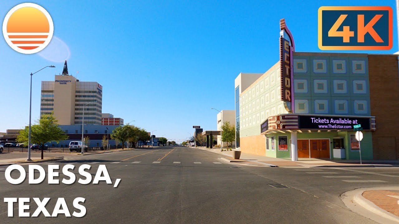 Odessa, Texas!  Drive with me in Ector County in Real Time.