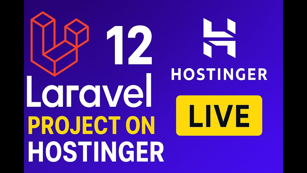 Deploy Laravel 12 on Hostinger | Upload laravel 12 project in sub domain on Hostinger hpanel