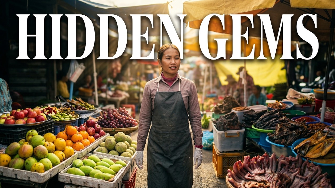 Cambodian Street Food Tour NoRea Market - Unique and Interesting Hidden Market - Walking Tour 2026