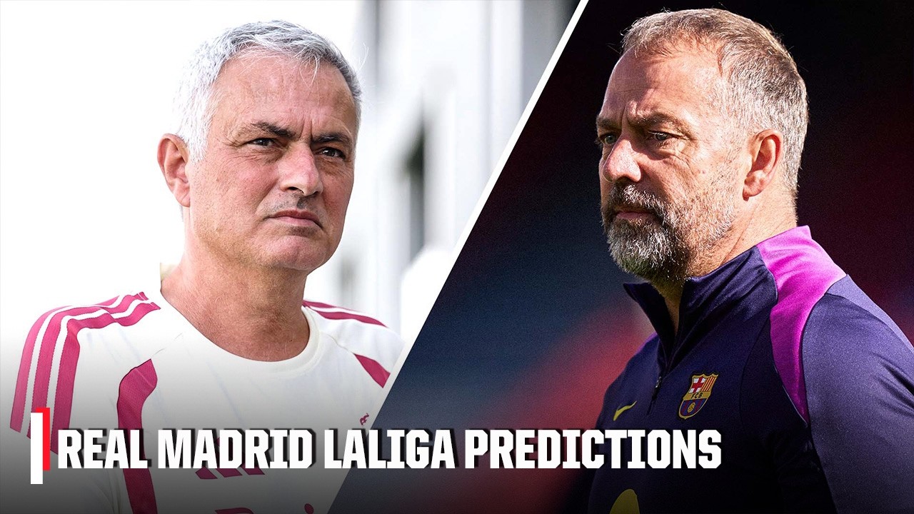 &lsquo;They need to show FIGHT&rsquo; Real Madrid to beat Barcelona to LaLiga title? 👀 PREDICTIONS! | ESPN FC
