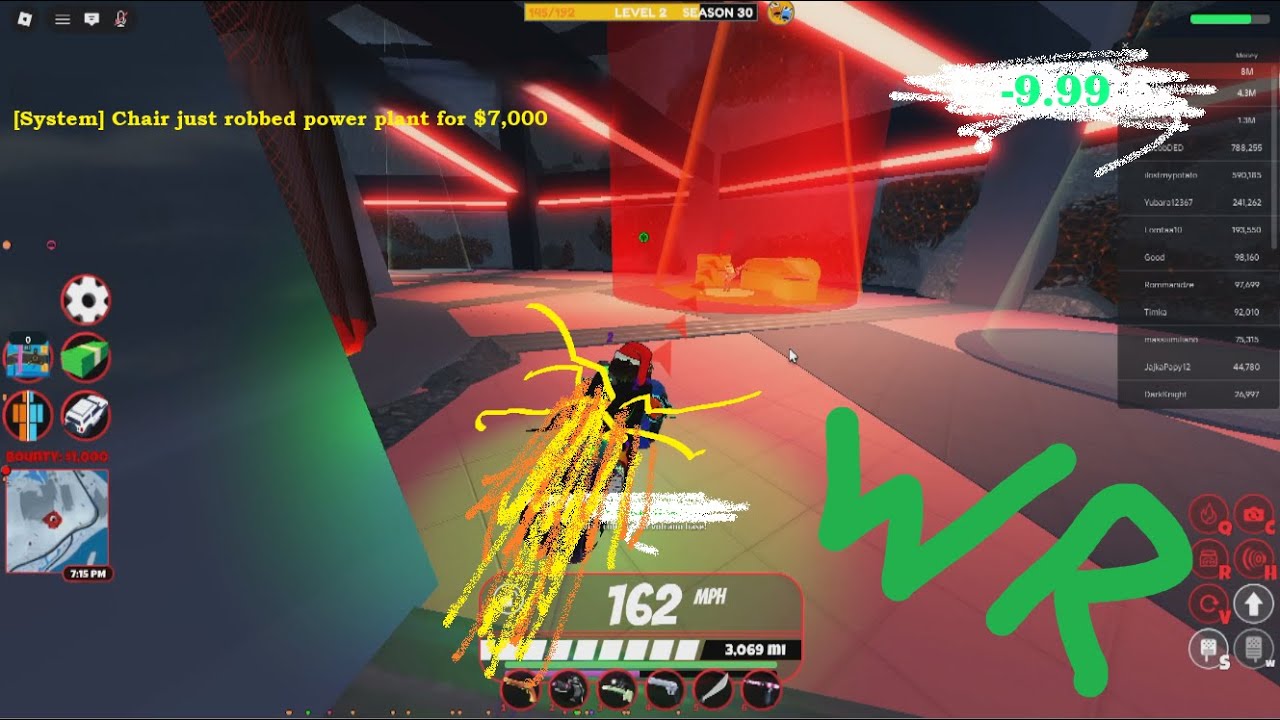How I destroyed the power plant WR in ROBLOX Jailbreak