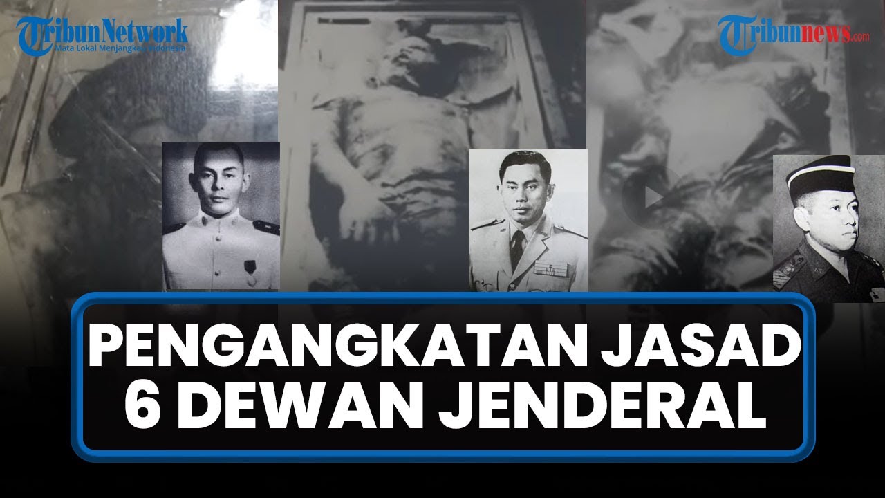 [ARSIP VIDEO ASLI] Pengangkatan Jenazah 6 Jenderal Korban G30S/PKI di Lubang Buaya, Dipimpin Suharto