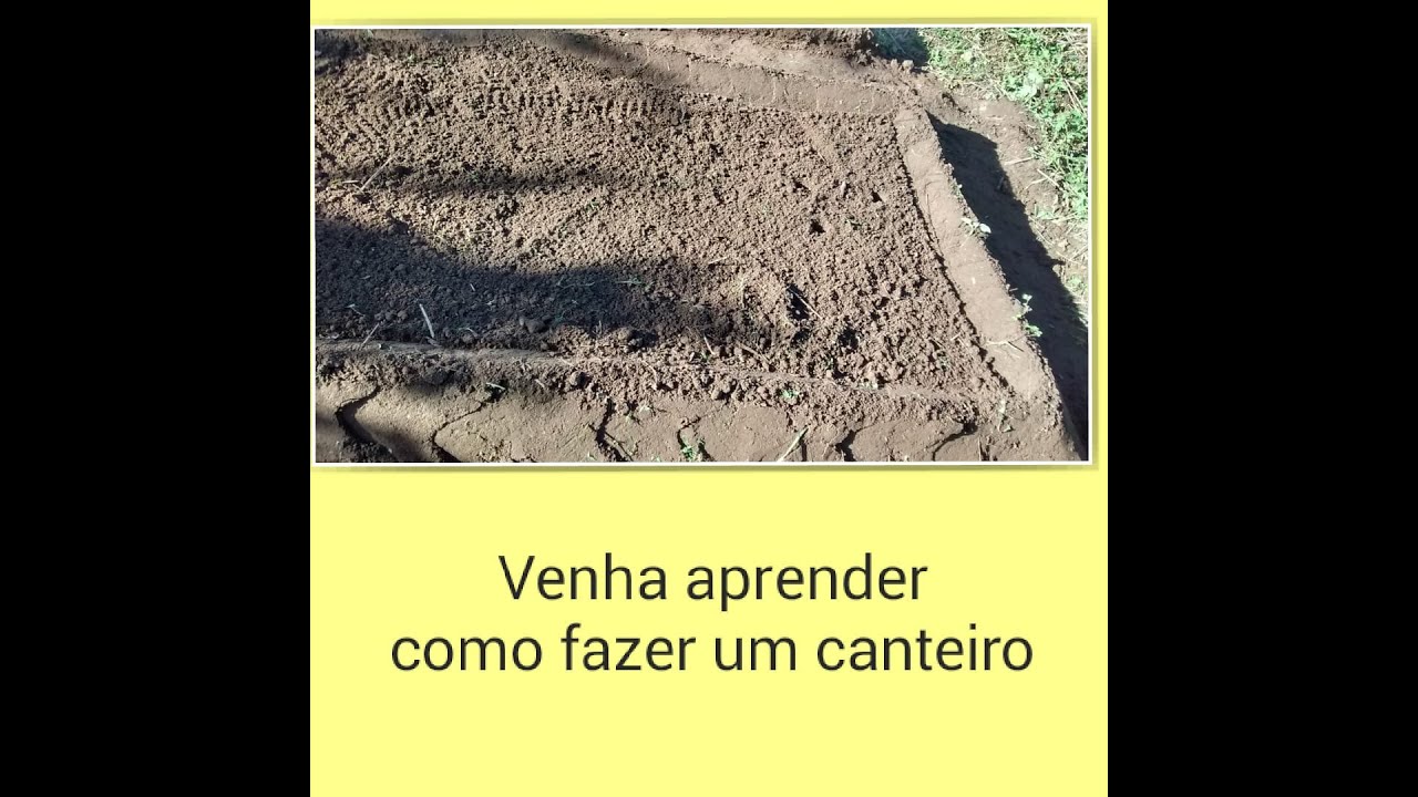 Aprenda a fazer canteiro/lera para plantio.