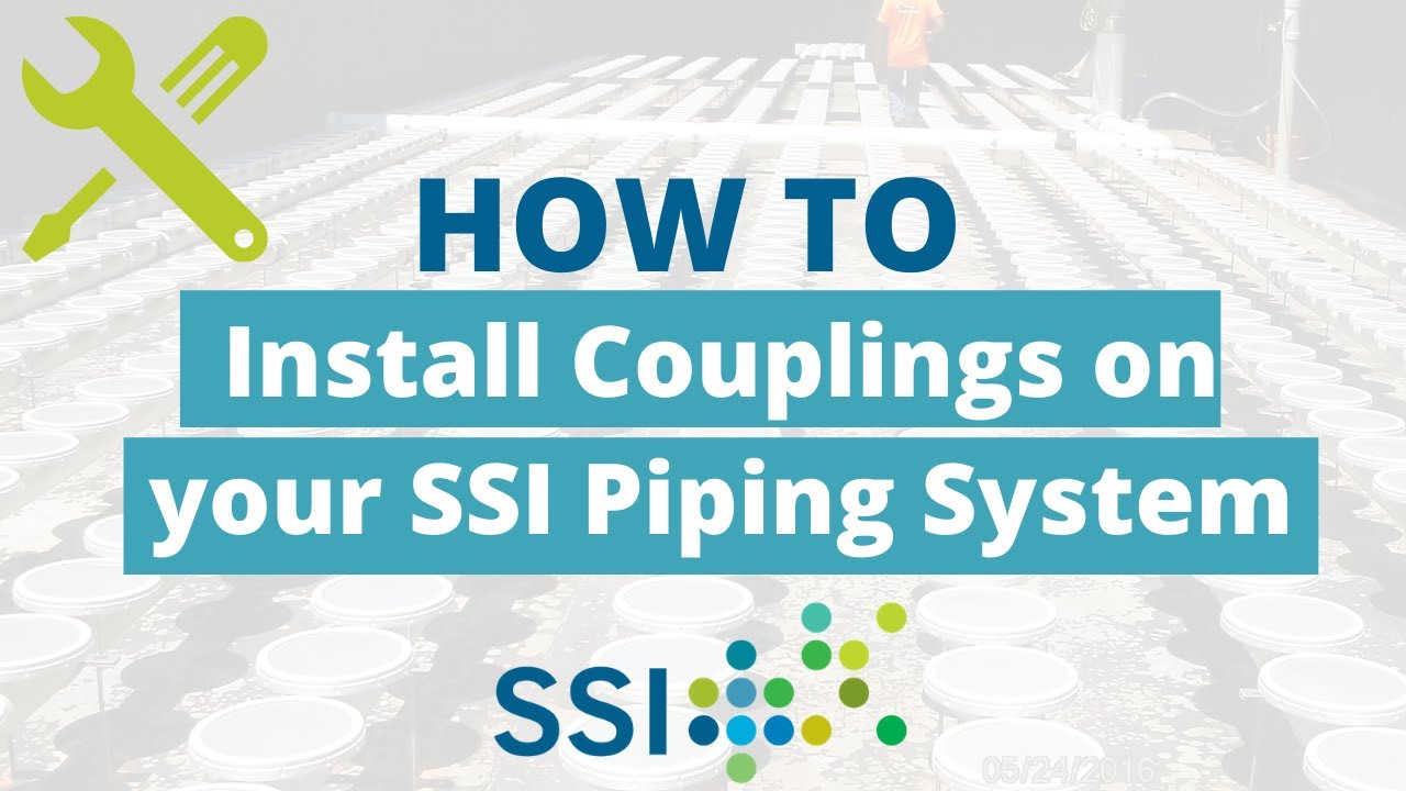 How to install SSI supplied Piel Brand couplings on your piping system