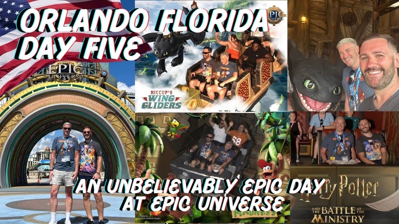 We Didn’t Expect EPIC UNIVERSE To Be THIS GOOD…ALL NEW RIDES & Full POVs