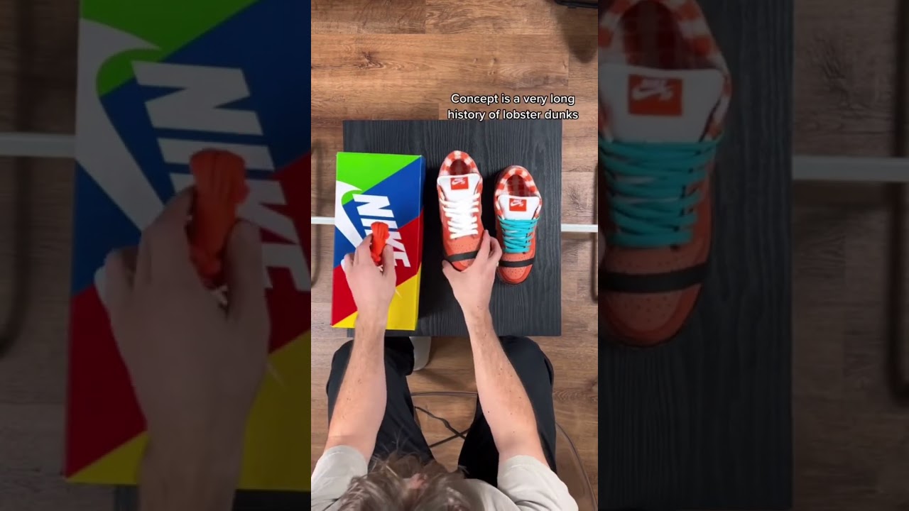 CLOSER LOOK Concepts x Nike SB 'Orange Lobster'