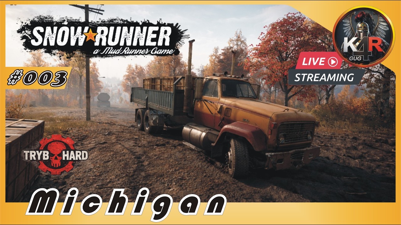 SnowRunner HardMode - Michigan #03 - Kodiak C70 / LiveOn PL #003