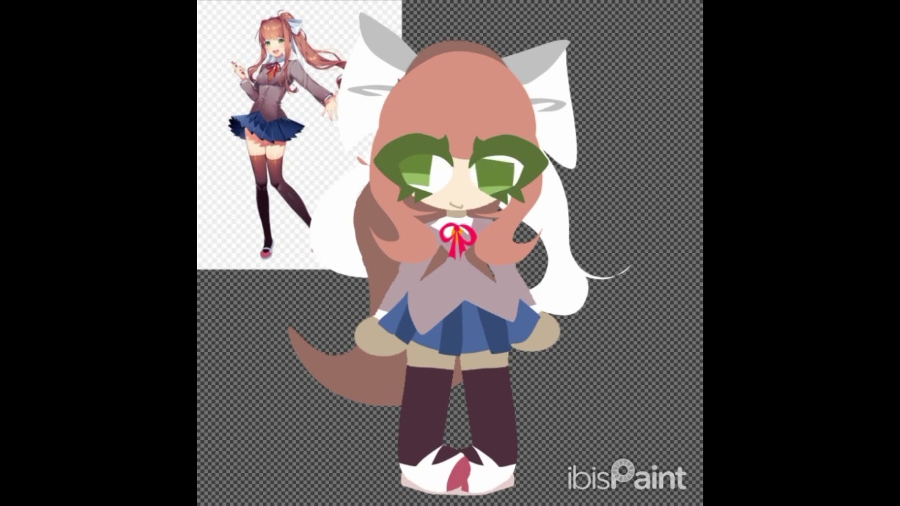 Monika speed paint