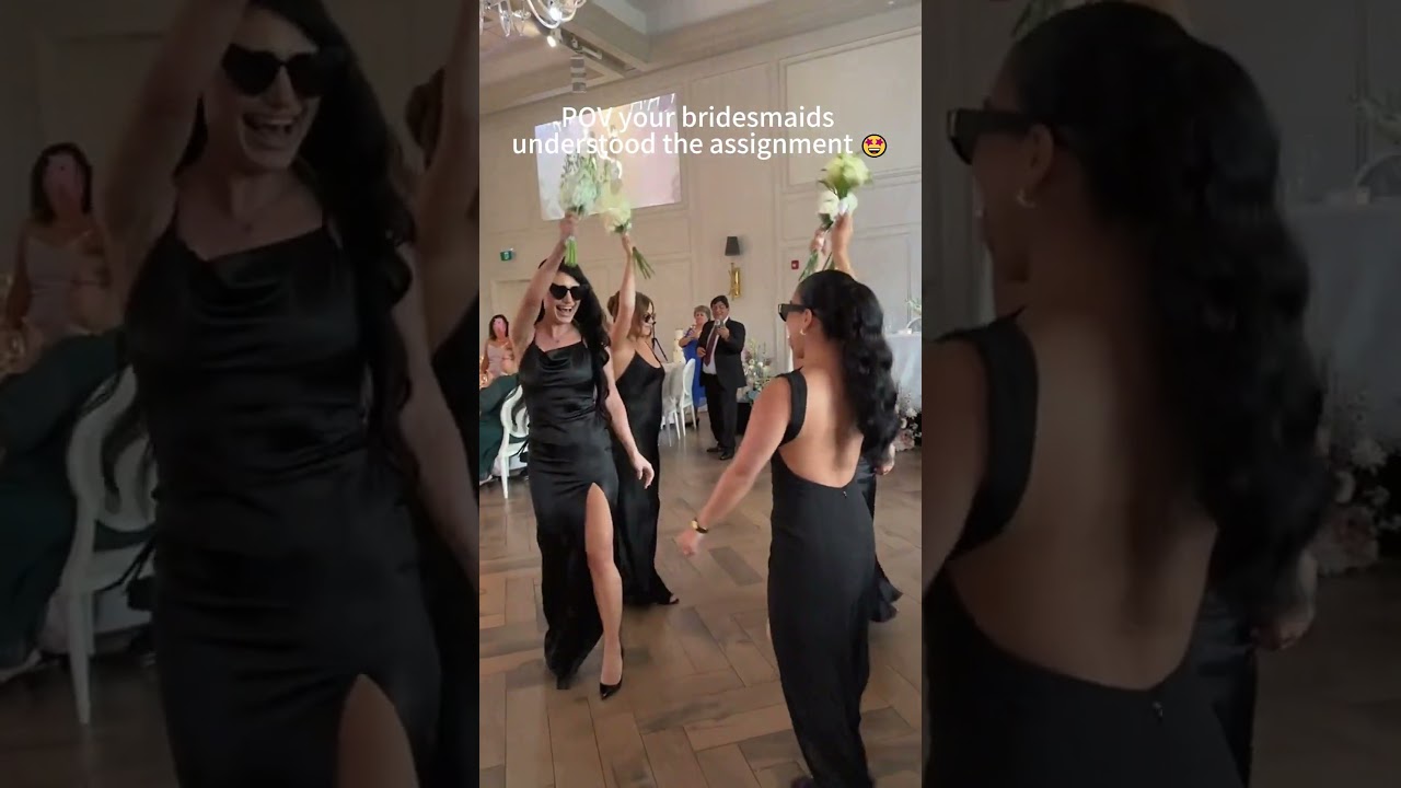 POV your bridesmaids understood the assignment 🤩  #bridesmaid