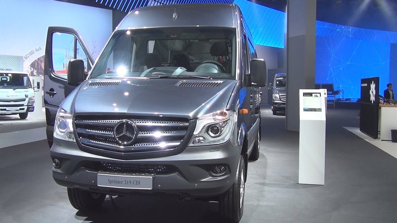 Mercedes-Benz Sprinter 319 CDI 4x4 Panel Van (2017) Exterior and Interior