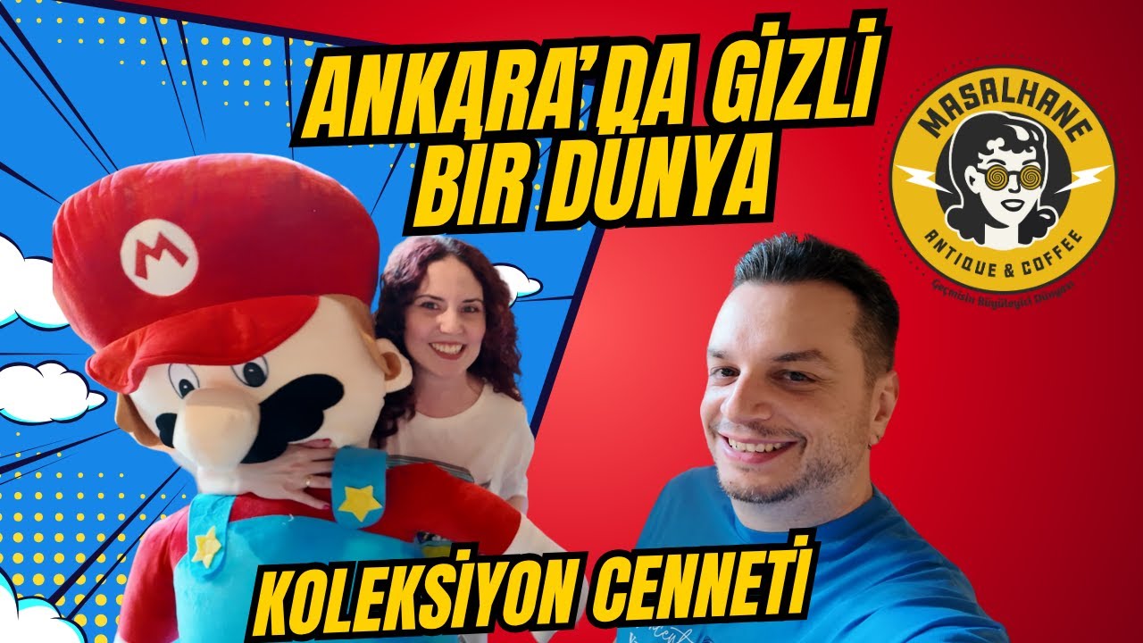 Ankara’nın En Sıra Dışı Koleksiyon Noktası: Masalhane | Adeta Bir Zaman Makinesi! | Epik Keşif #2