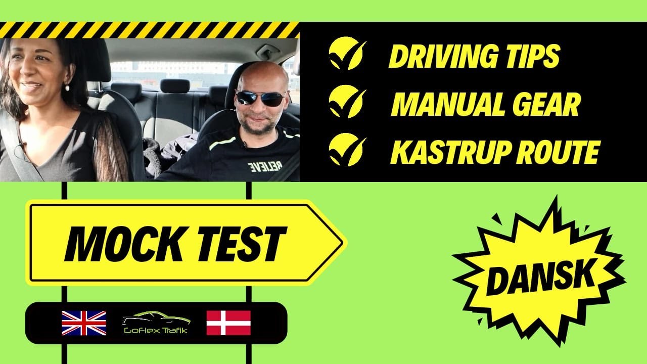 Ep. 22 - Mock Driving Test / Evaluerende praktiskprøve / KøreprøveGoFlex