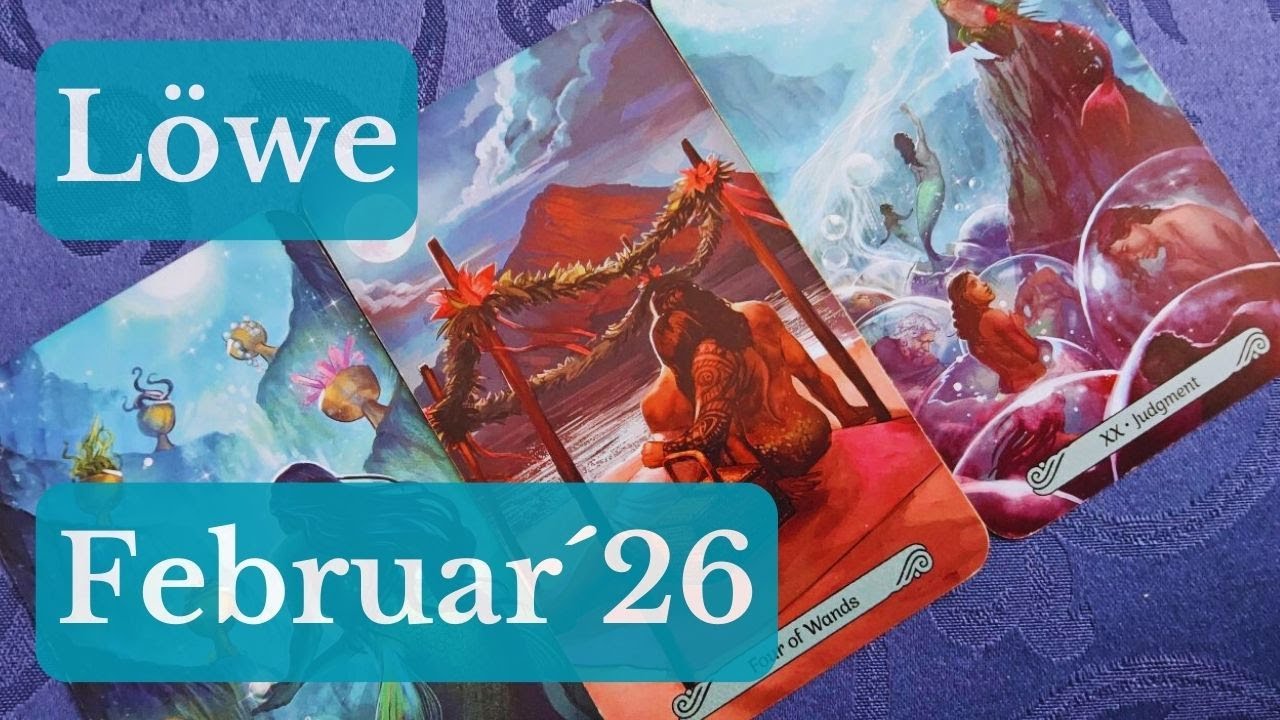 Erwarte Wunder, Neubeginn ✨️ Löwe Februar 2026