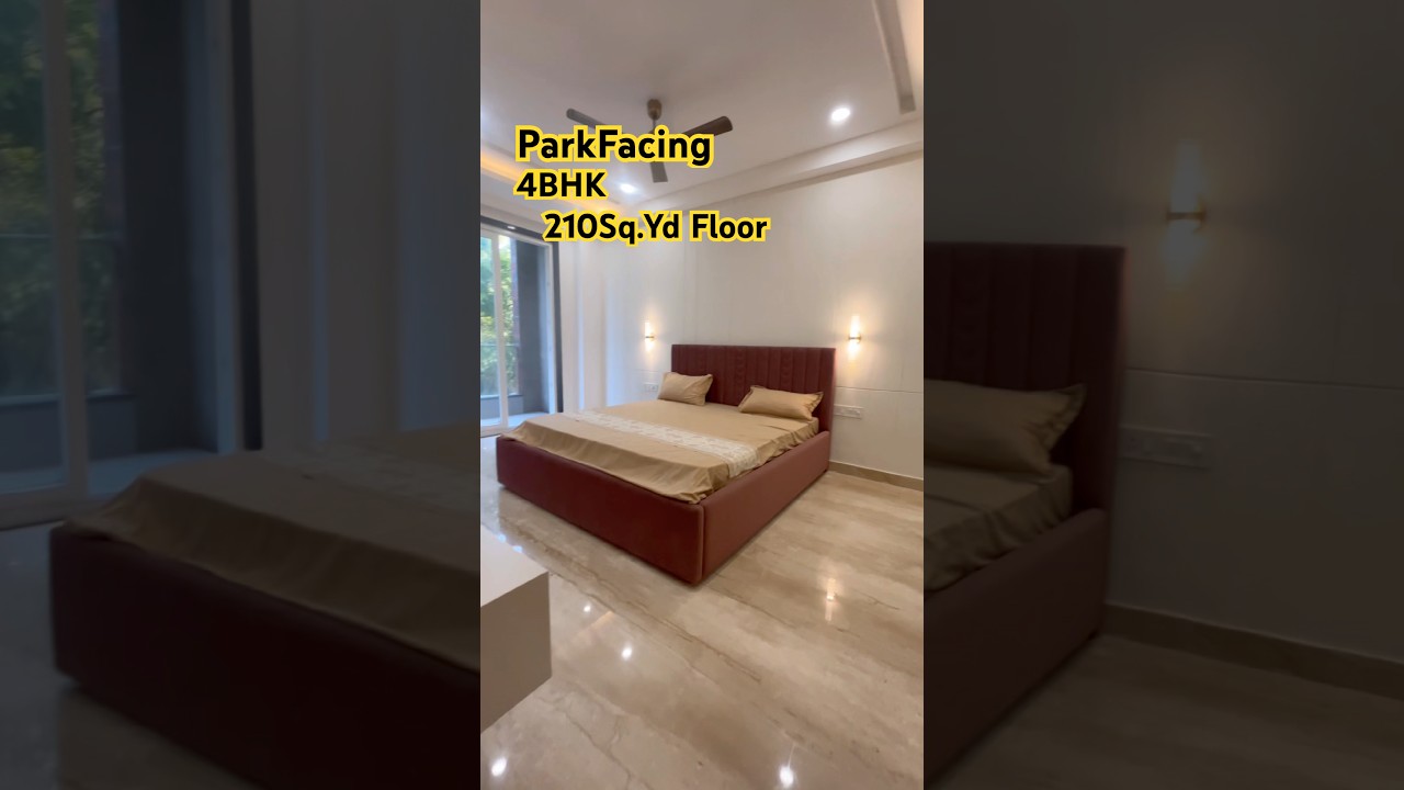 Looking For a 4BhK Builder Floor in Dwarka with a ParkFacing?