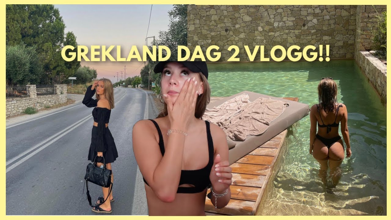 GREKLAND DAG 2 VLOGG!!