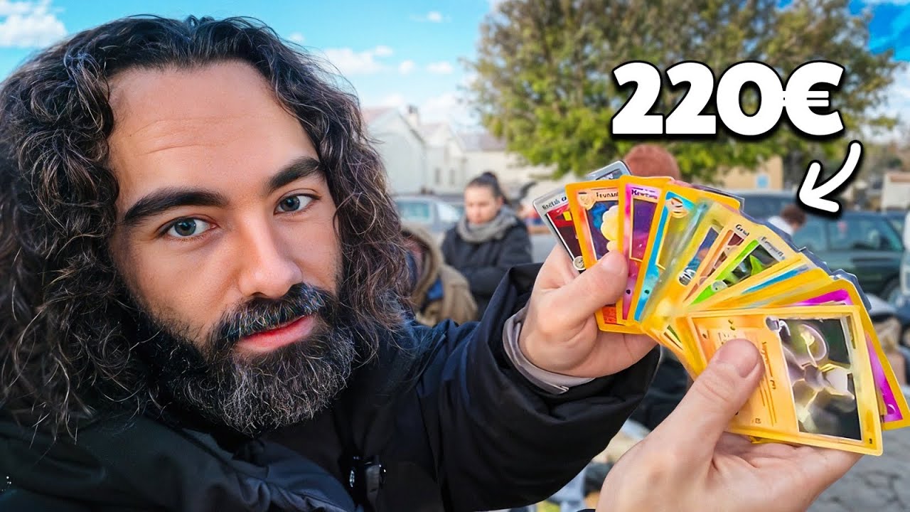 J’ai vendu des cartes Pokémon en brocante : la réalité des chiffres !