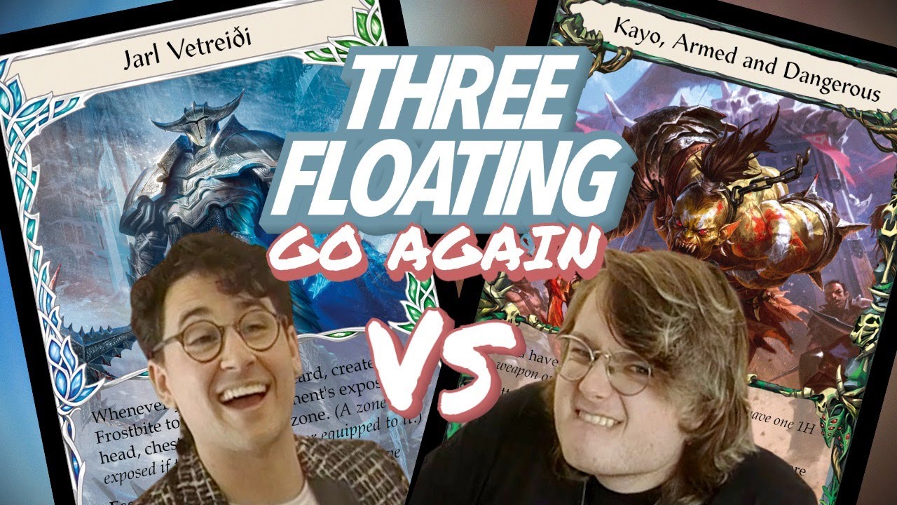 ВПЕРЁД! Ярл против Кайо | Геймплей Flesh and Blood TCG | Три парящих