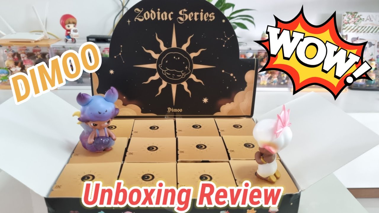 แกะกล่อง EP.12/1 DIMOO Zodiac Series - POP MART ใครราศีไหนมาดูกัน!!