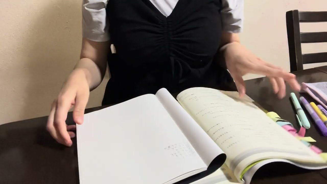 [ASMR] study with me