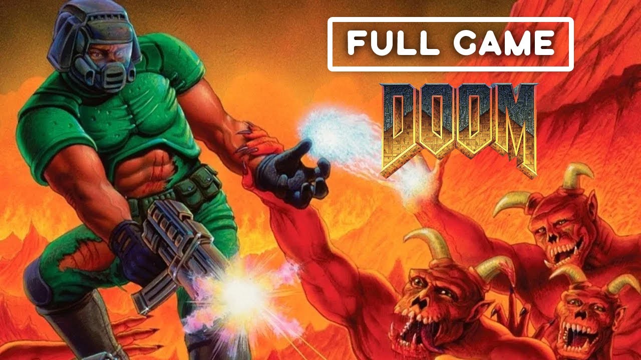 DOOM 1 Full Game Walkthrough (No Commentary)