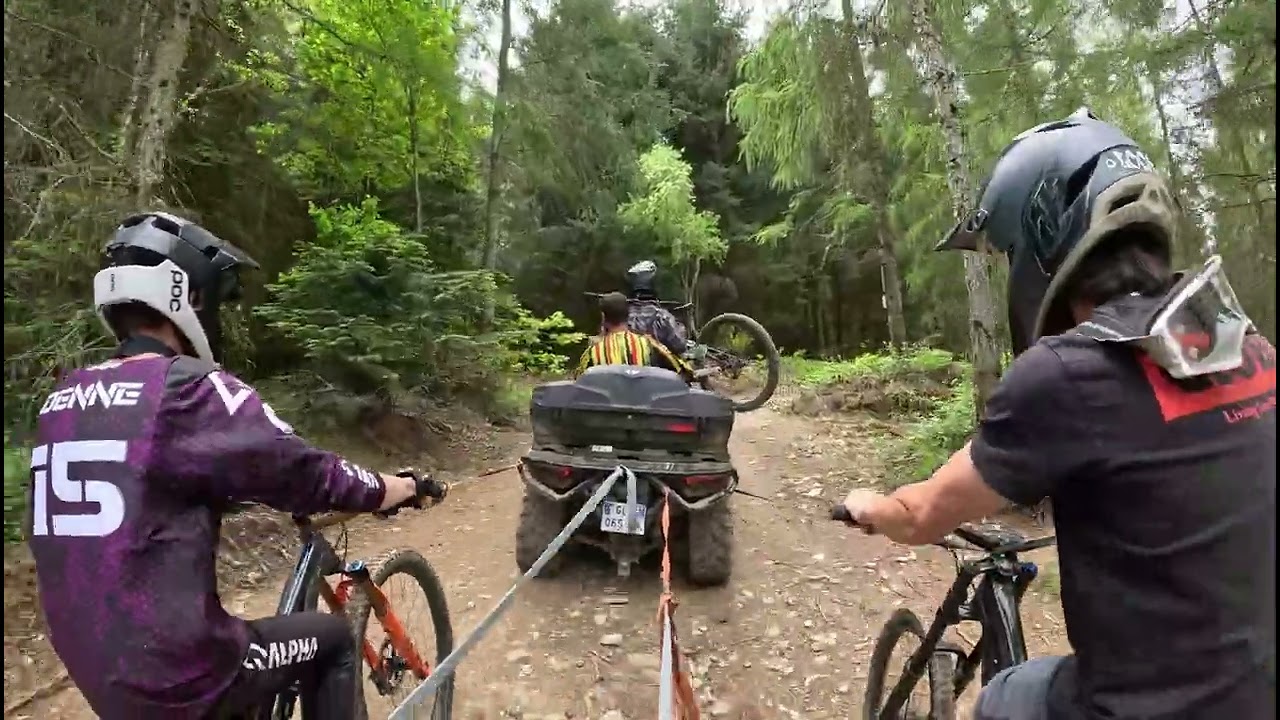 Découverte du Violay BikePark, C'est de la Folie !!!