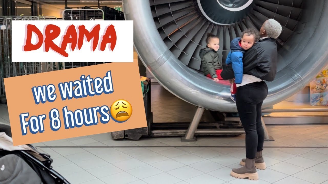 She finally got her VISA | Picking up my Kenyan best friend at Amsterdam Airport pt1 | Vlog | DITL