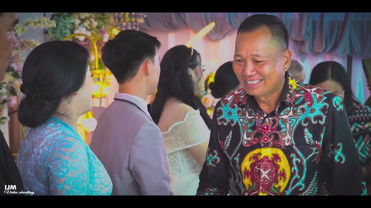 Lagu murut pengantin baru 👉Video Bag-02/Resepsi pernikahan Sari & Jessen || Mansalong lumbis 