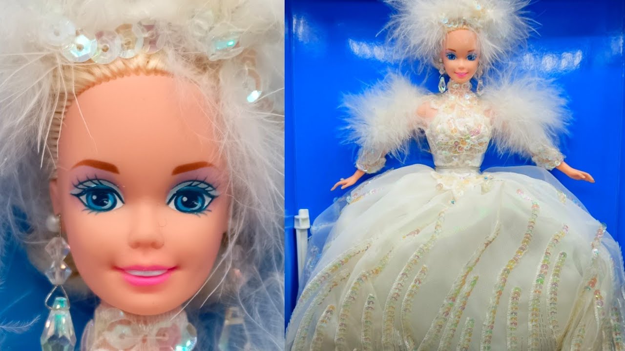 🌹 1994 год. Барби Снежная Принцесса, коллекция Времена Года. Snow Princess Barbie, Enchanted Seasons