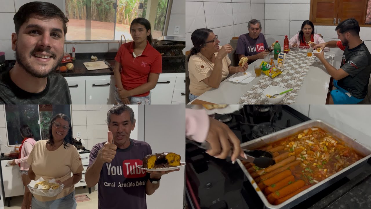 LANCHE DA TARDE | OLHA O QUE PATRICIA PREPAROU | CHAMEI MEUS PAIS !!! 