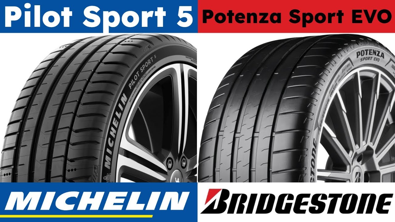 Michelin Pilot Sport 5 vs Bridgestone Potenza Sport Evo