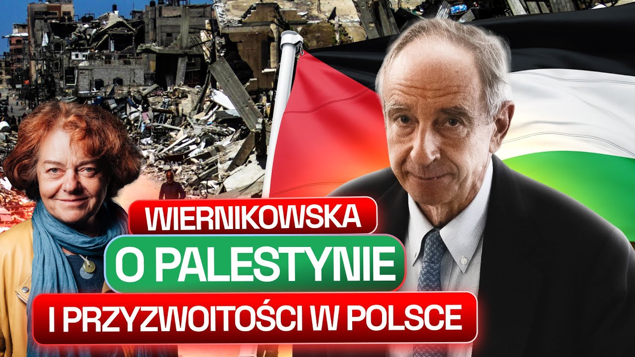 MARIA WIERNIKOWSKA MIAŻDŻY BARTOSZEWSKIEGO. TE SŁOWA O PALESTYNIE TO SKANDAL