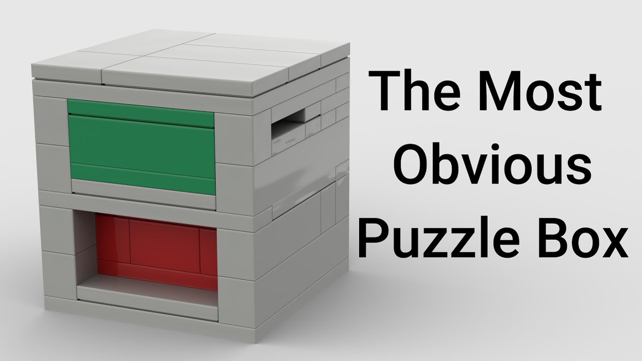 The Most Obvious LEGO Puzzle Box | LEGO Instructions